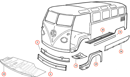Bus Body Parts